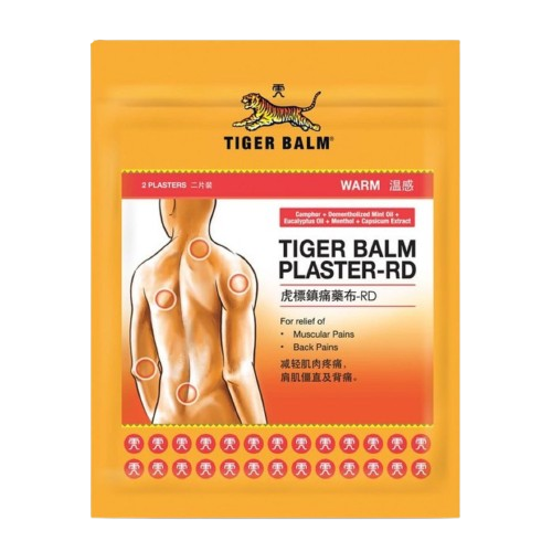 TIGER BALM PLASTER-RD (WARM) - Pack of 2