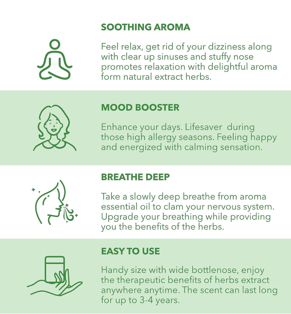 HONG THAI White Herbal Inhaler