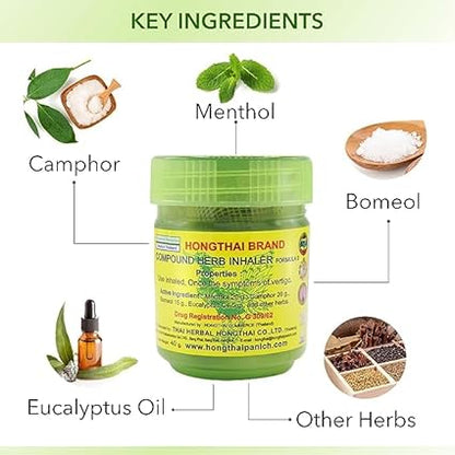 HONG THAI Green Herbal Inhaler